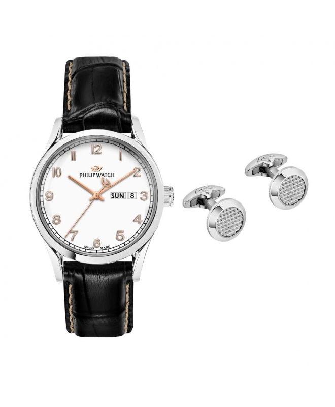 Gemelli A Forma Di Orologio Da Uomo OIDEA: Eleganti, Rotondi, Al Quarzo, Con Numeri Romani, Regalo Perfetto Per Lui