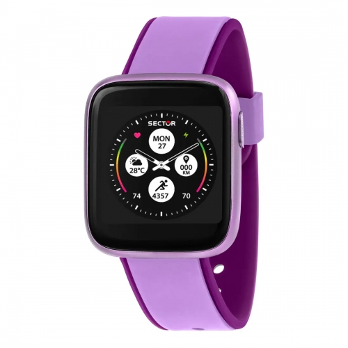 Smartwatch SECTOR S-04 Colours gomma lilla...