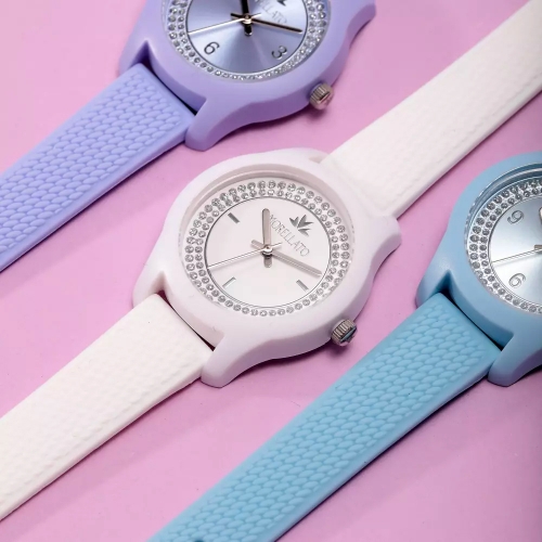 Orologio MORELLATO donna Soft gomma lilla / bianco