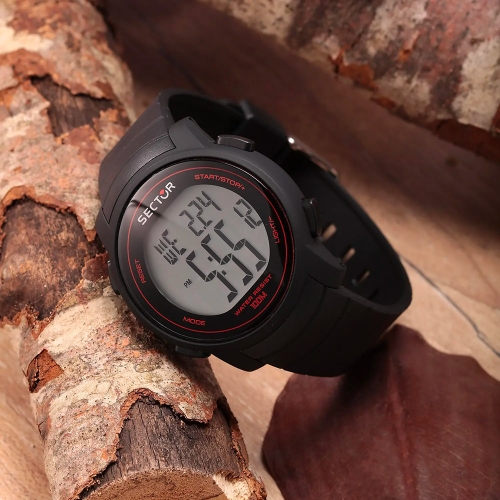Sector Ex-38 – Orologio Uomo Digitale gomma...