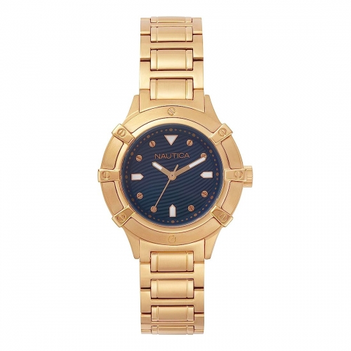 Orologio NAUTICA donna Capri acciaio oro rosa /...