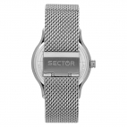 Orologio SECTOR uomo 660 datario acciaio mesh / nero