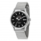 Orologio SECTOR uomo 660 datario acciaio mesh / nero