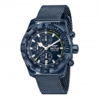 Orologio SECTOR uomo Diving Team cronografo acciaio mesh blu