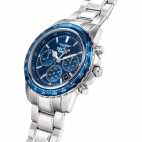 Orologio SECTOR uomo 550 vintage cronografo acciaio / blu