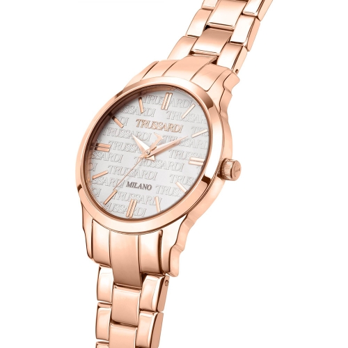 Trussardi T-Bent – Orologio Donna Acciaio Oro...