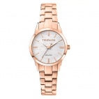 Trussardi T-Bent – Orologio Donna Acciaio Oro Rosa/Bianco (R2453141506)