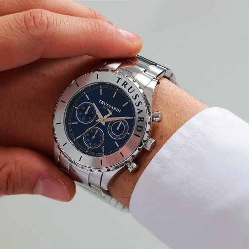 Orologio TRUSSARDI uomo T-logo multi funzione...