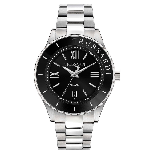 Trussardi – Orologio Uomo Acciaio Solo Tempo...