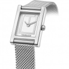 Orologio TRUSSARDI donna T-strict  acciaio / bianco