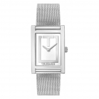 Orologio TRUSSARDI donna T-strict  acciaio / bianco