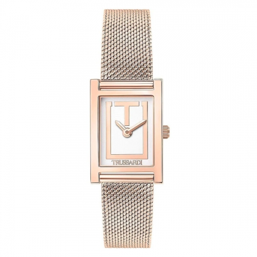 Orologio TRUSSARDI donna T-strict  acciaio nero...