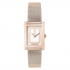 Orologio TRUSSARDI donna T-strict  acciaio nero - 19x28 mm