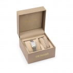 Orologio TRUSSARDI donna T-strict acciaio + Braccialetto