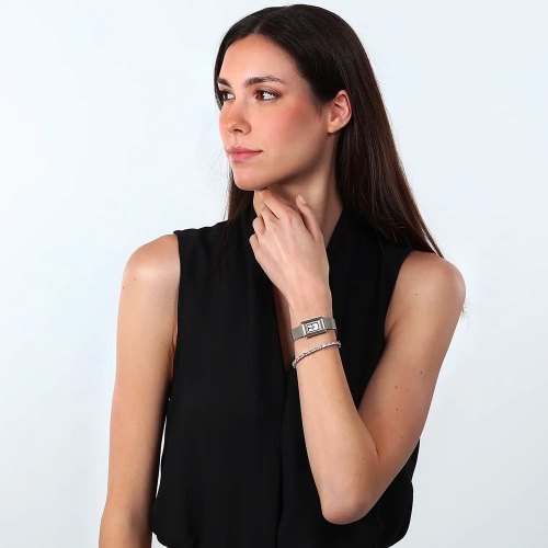 Orologio TRUSSARDI donna T-strict acciaio +...