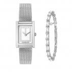 Orologio TRUSSARDI donna T-strict acciaio + Braccialetto