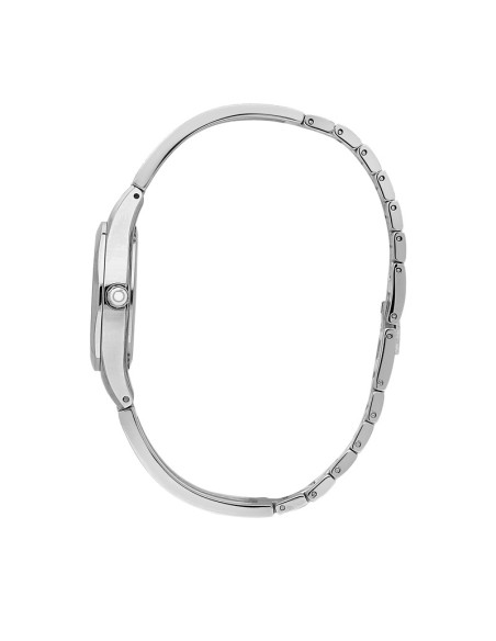 Trussardi Metropolitan 30mm 3h wsilver dial br ss
