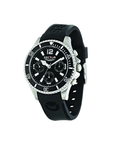 Orologio SECTOR uomo 230 multi funzione gomma nero
