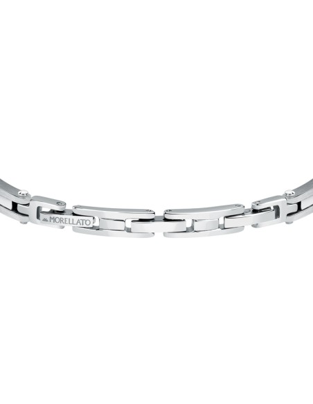 Bracciale MORELLATO uomo Motown acciaio / pietre blu