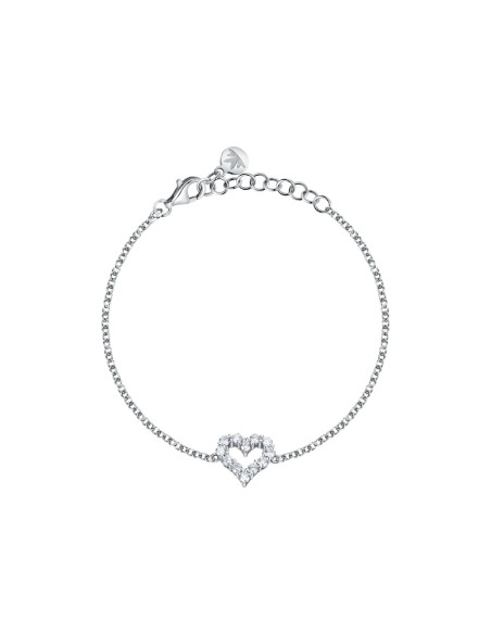 Bracciale MORELLATO donna Tesori argento 925 - cuore bianco