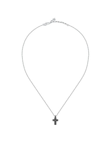 Pendente MORELLATO uomo Motown croce / nero /...