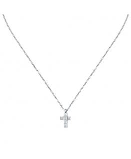 Morellato Motown Collana Uomo Croce Acciaio (SALS77)