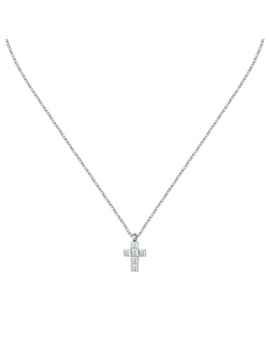 Morellato Motown Collana Uomo Croce Acciaio...