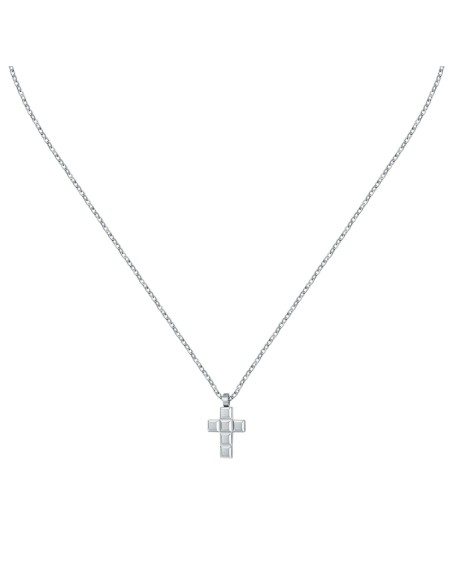 Morellato Motown Collana Uomo Croce Acciaio (SALS77)
