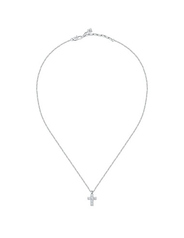 Morellato Motown Collana Uomo Croce Acciaio...