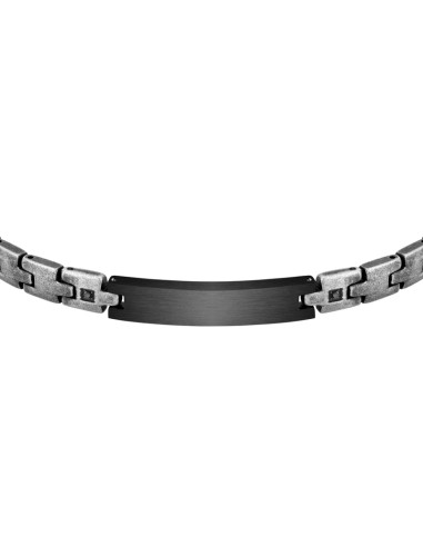 Bracciale MORELLATO uomo Motown acciaio antico...