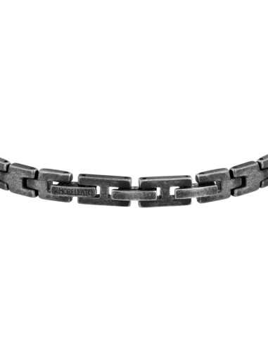 Bracciale MORELLATO uomo Motown acciaio antico...