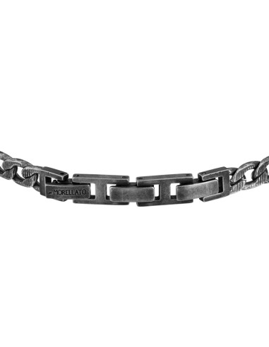 Bracciale MORELLATO uomo Catene acciaio vintage...