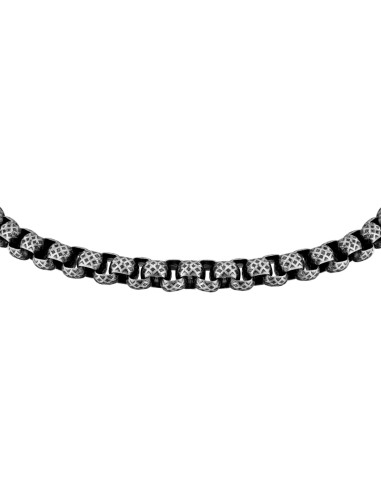 Bracciale MORELLATO uomo Catene box acciaio antico
