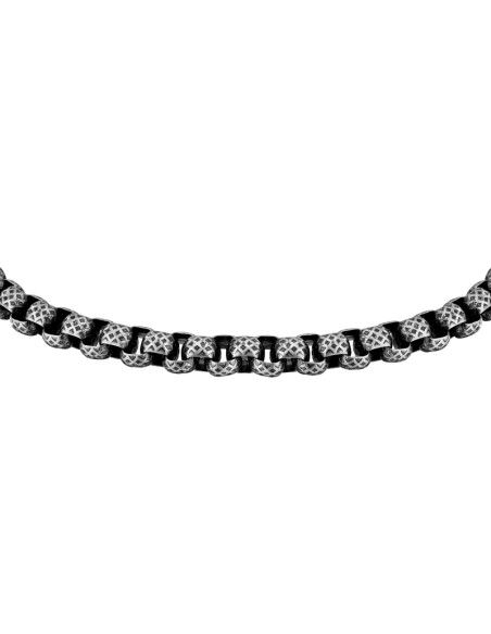 Bracciale MORELLATO uomo Catene box acciaio antico