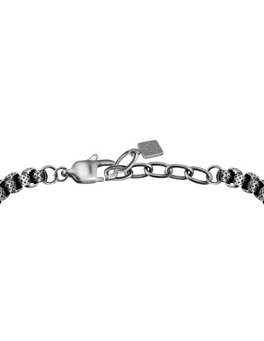 Bracciale MORELLATO uomo Catene box acciaio antico