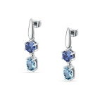 Orecchini MORELLATO donna Colori acciaio / pietre blu