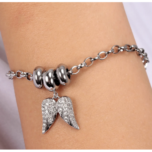 Bracciale MORELLATO donna Drops acciaio / angel
