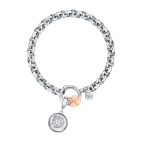 Bracciale MORELLATO donna Drops acciaio coccinella / quadrifoglio