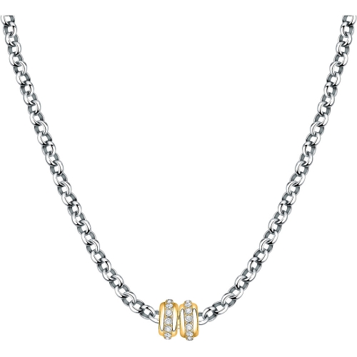 Collana MORELLATO donna Drops acciaio + 2 bead...