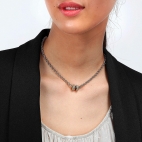 Collana MORELLATO donna Drops acciaio + 2 bead dorati