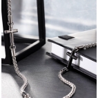 Bracciale MORELLATO uomo Cross acciaio / Croce