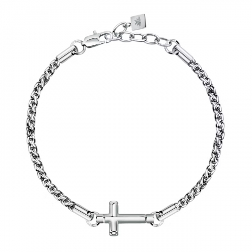 Bracciale MORELLATO uomo Cross acciaio / Croce