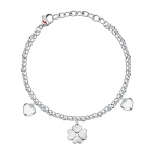 Bracciale SECTOR donna Emotions quadrifoglio / cuori