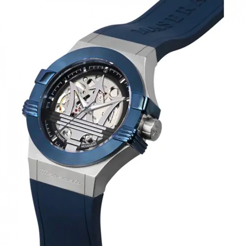 Maserati Potenza – Orologio Uomo Automatico Blu...