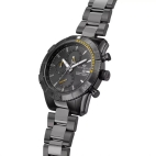 Orologio PHILIP WATCH uomo Champion crono acciaio nero