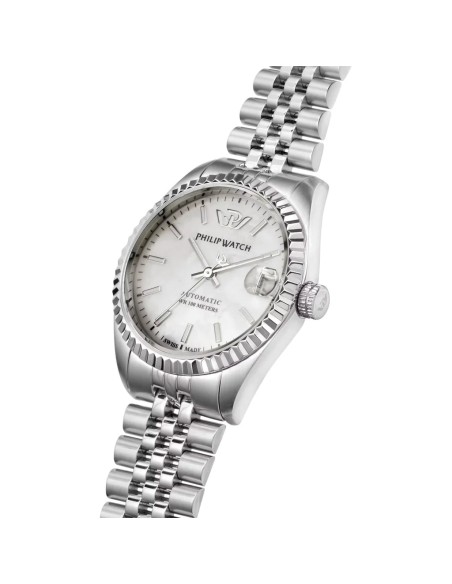 Orologio PHILIP WATCH donna Caribe automatico acciaio / madreperla