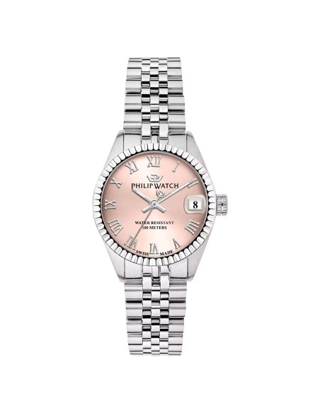 Orologio PHILIP WATCH donna Caribe data acciaio / rosa
