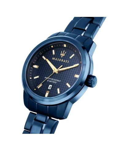 Orologio MASERATI uomo Blue Edition datario...