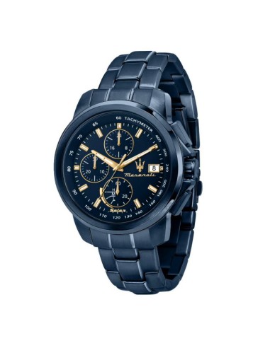 Orologio MASERATI uomo Solar blue cronografo...