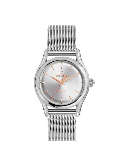 Orologio TRUSSARDI uomo T-light solo tempo acciaio / silver